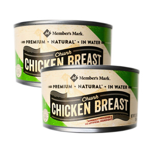 Member's Mark Chunk Chicken Breast in Water 2 Pack (354g per Can)