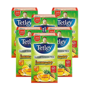 Tetley Immune Super Green Tea 6 Pack (20's per pack)