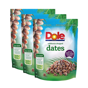 Dole California Chopped Dates 3 Pack (227g per Pouch)