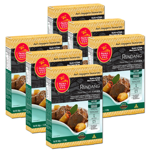 Prima Taste Rendang Asian Dry Curry 6 Pack (360g per Sachet)