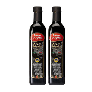 Pietro Coricelli Aceto Balsamic Vinegar di Modena 2 Pack (250ml per Bottle)
