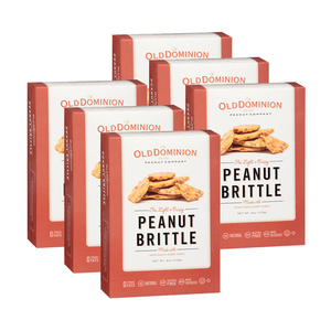 Old Dominion Peanut Brittle 6 Pack (170g per pack)