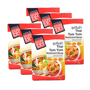 Kitchen 88 Thai Tom Yum Mushroom Soup 6 Pack (1.3kg per pack)