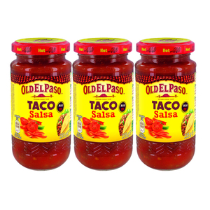 Old El Paso Taco Salsa Hot 3 Pack (235g per pack)