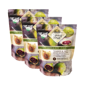 Sunny Fruit Organic Figs 3 Pack (400g per pack)