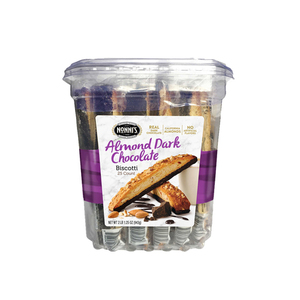 Nonni's Almond Dark Chocolate Biscotti 25's