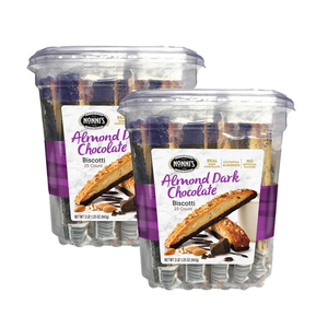 Nonni's Almond Dark Chocolate Biscotti 2 Pack (25's per pack)