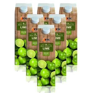 Ripe Lime Juice 6 Pack (1L per pack)