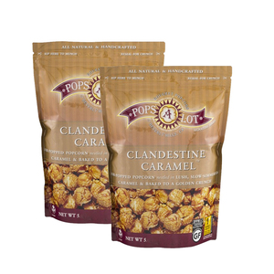 Popsalot Clandestine Caramel Popcorn 2 Pack (142g per pack)