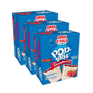 Kellogg's Pop-Tarts Strawberry 3 Pack (624g per pack)