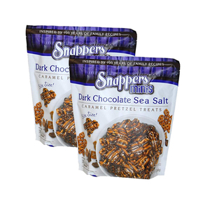 Snappers Dark Chocolate Sea Salt Minis Bite Size 2 Pack (680g per pack)