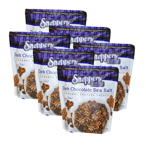 Snappers Dark Chocolate Sea Salt Minis Bite Size 6 Pack (680g per pack)
