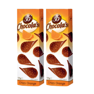 Hamlet 36 Chocola's Crispy Orange 2 Pack (125g per pack)