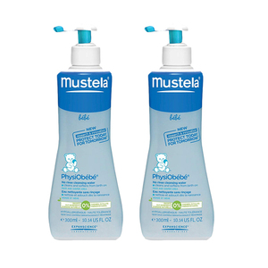 Mustela Gentle Cleansing Water 2 Pack (300ml per pack)
