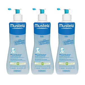 Mustela Gentle Cleansing Water 3 Pack (300ml per pack)