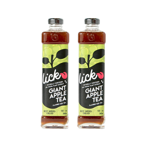 Lick Giant Apple Tea 2 Pack (380ml per pack)
