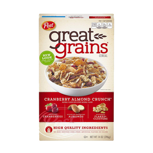 Post Great Grains Cranberry Almond Crunch 396g