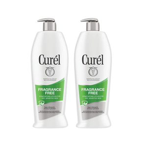 Curel Fragrance Free Lotion 2 Pack (739ml per pack)