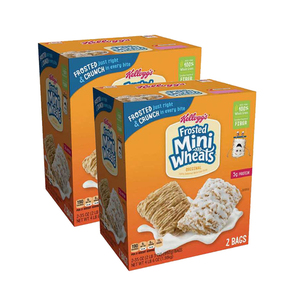 Kellogg's Frosted Mini Wheats 2 Pack (1.6kg per pack)