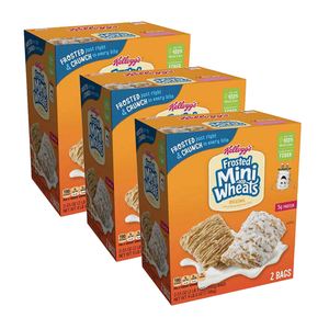 Kellogg's Frosted Mini Wheats 3 Pack (1.6kg per pack)