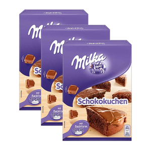 Milka Chocolate Cake Mix 3 Pack (230g per pack)