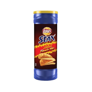 Lays Stax Xtra Flamin Hot Potato Chips 156g