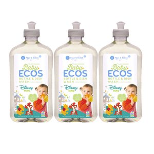 Ecos Baby Bottle & Dish Wash 3 Pack (500ml per pack)