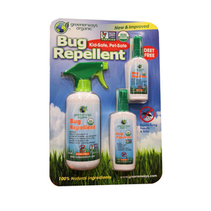 Greenerways Organic Bug Repellent 3bottles