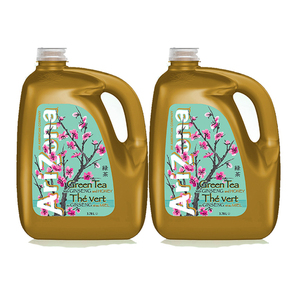 Arizona Greentea with Ginseng and Honey 2 Pack (3.78L per pack)