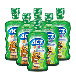 Act Kids Kiwi Watermelon Mouthwash 6 Pack (499.7ml per pack)