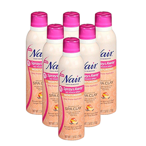 Nair Hair Remover Sprays Away Mango Butter Spa Clay 6 Pack (212g per pack)