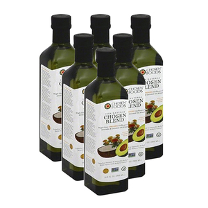 Chosen Foods Organic Toasted Sesame Oil 6 Pack (1L per pack)