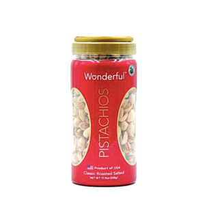 Wonderful Classic Roasted Salted Pistachios 480g