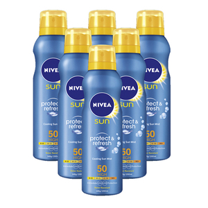 Nivea Sun Protect & Refresh 6 Pack (200ml per pack)