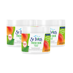 St. Ives Fresh Skin Apricot Scrub 3 Pack (283g per pack)