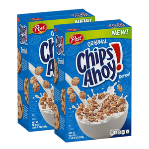 Post Original Chips Ahoy! Cereal 2 Pack (538g per Box)