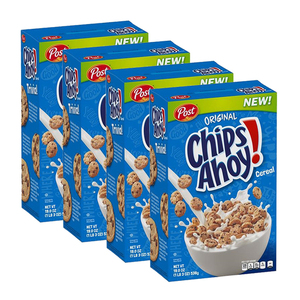Post Original Chips Ahoy! Cereal 4 Pack (538g per Box)