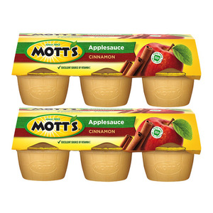 Mott's Applesauce Cinnamon 2 Pack (6x113g per Pack)