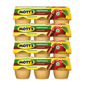 Mott's Applesauce Cinnamon 4 Pack (6x113g per Pack)