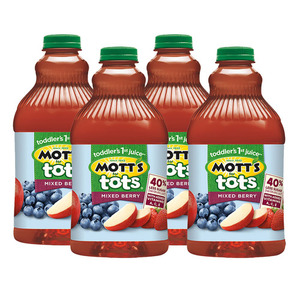 Mott's for Tots Mixed Berry 4 Pack (181g per Bottle)