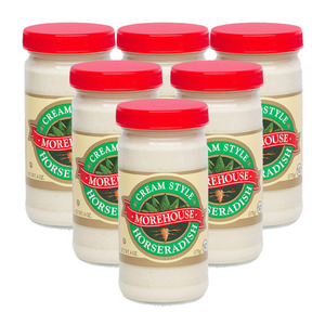 Morehouse Cream Style Horseradish 6 Pack (170g per Jar)