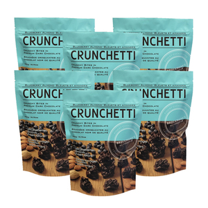 Brockmann's Crunchetti Blueberry Almond Bites 6 Pack (560g per pack)