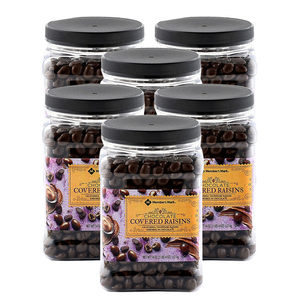 Member's Mark Chocolate Raisins 6 Pack (1.53kg per pack)