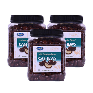 Superior Milk Chocolate Covered Cashews 3 Pack (1.36kg per pack)