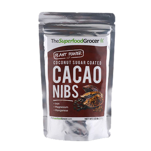 The Superfood Grocer Coconut Sugar Coated Cacao Nibs 227g