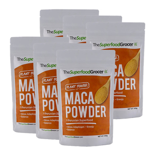 The Superfood Grocer Organic Maca Powder 6 Pack (100g per Pack)