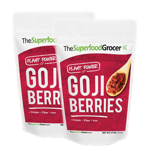 The Superfood Grocer Goji Berries 2 Pack (227g per Pack)