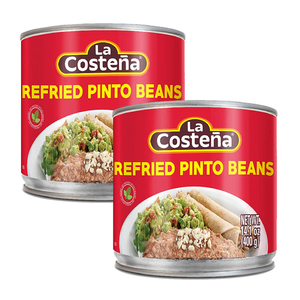 La Costena Refried Pinto Beans 2 Pack (400g per Can)