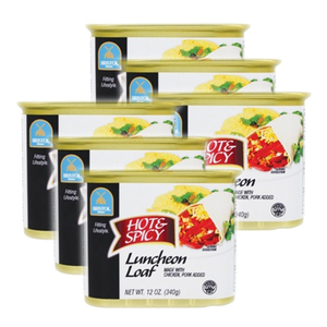 Bristol Hot & Spicy Luncheon Loaf 6 Pack (340g per Can)