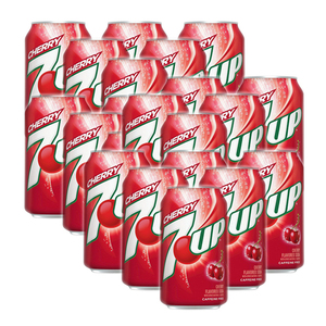 7-UP Cherry Flavored Soda 2 Pack (12x340g per Box)